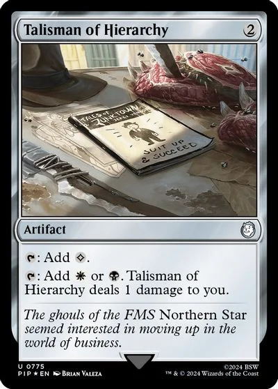 Talisman of Hierarchy #775