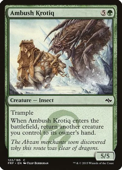 Ambush Krotiq [Foil] #122