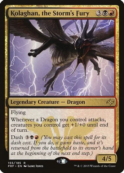 Kolaghan, the Storm's Fury [Foil] #155