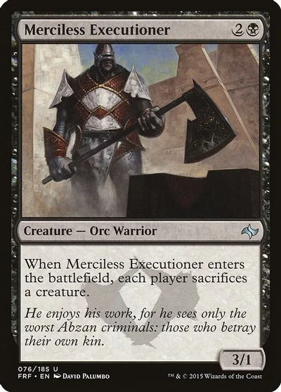 Merciless Executioner [Foil] #76