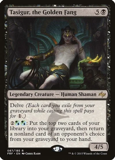 Tasigur, the Golden Fang [Foil] #87