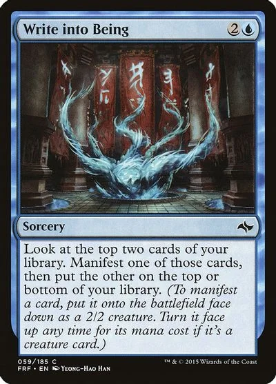 Write into Being [Foil] #59