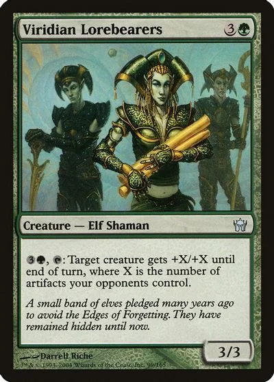 Viridian Lorebearers [Foil]