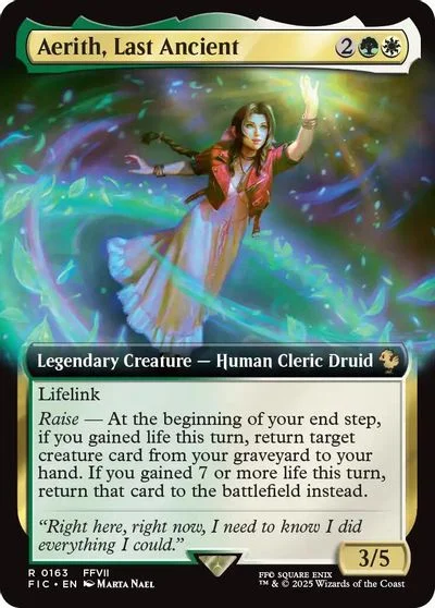 Aerith, Last Ancient [Extended Art Foil] #163