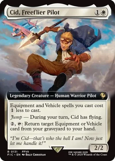 Cid, Freeflier Pilot [Extended Art Foil] #131