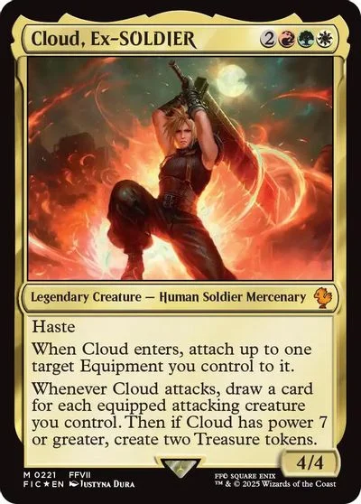 Cloud, Ex-SOLDIER [Surge Foil] #221