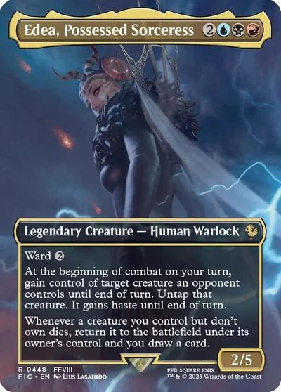 Edea, Possessed Sorceress [Borderless Foil] #448