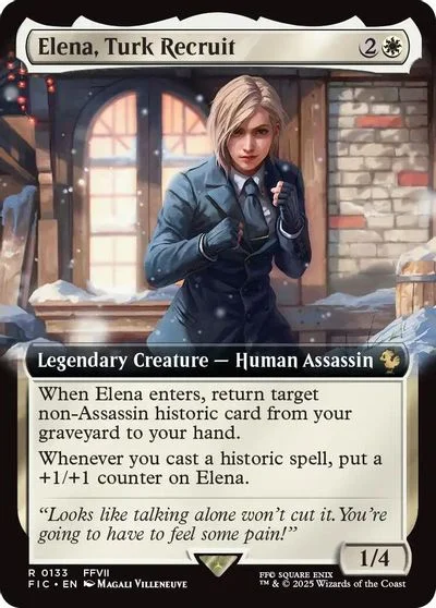 Elena, Turk Recruit [Extended Art Foil] #133