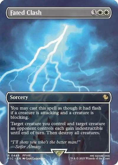 Fated Clash [Borderless Foil] #449