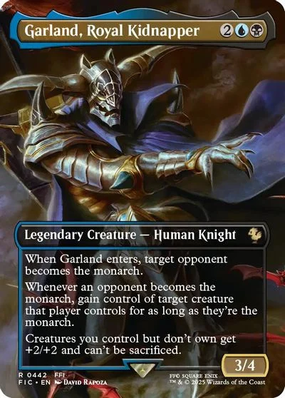 Garland, Royal Kidnapper [Borderless Foil] #442