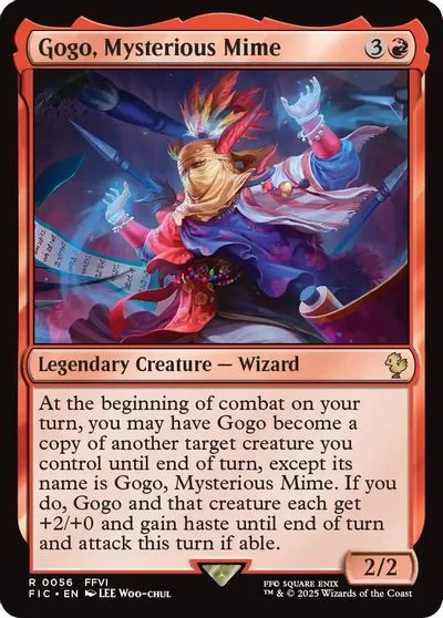 Gogo, Mysterious Mime [Foil] #56