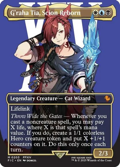 G'raha Tia, Scion Reborn [Borderless Foil] #203