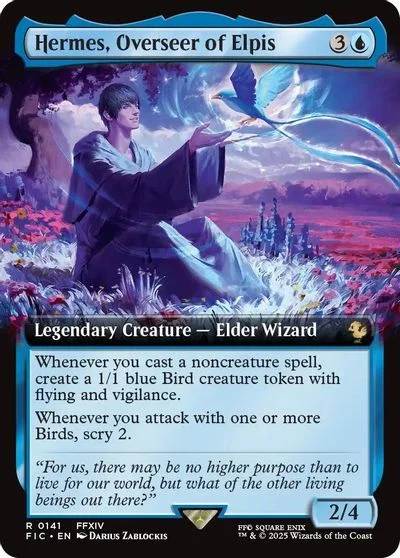 Hermes, Overseer of Elpis [Extended Art Foil] #141