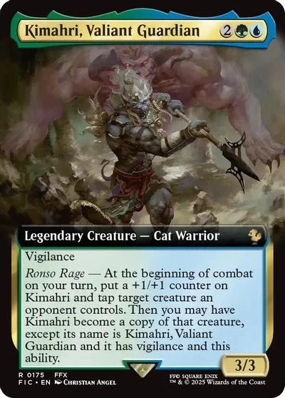 Kimahri, Valiant Guardian [Extended Art Foil] #175