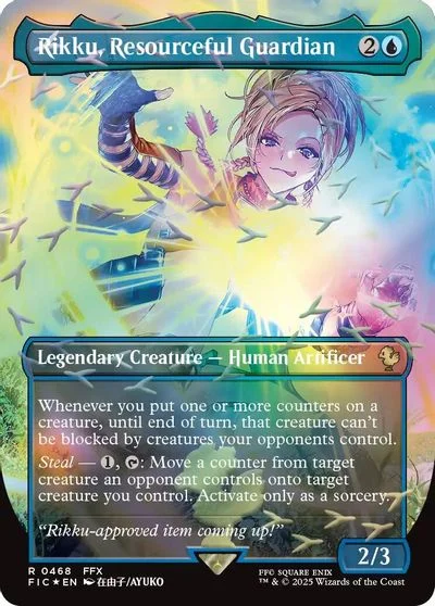 Rikku, Resourceful Guardian [Borderless Foil] #468