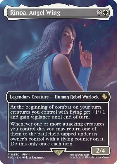 Rinoa, Angel Wing [Borderless Foil] #450