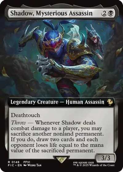 Shadow, Mysterious Assassin [Extended Art Foil] #148