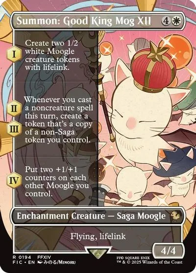 Summon: Good King Mog XII [Borderless Foil] #194