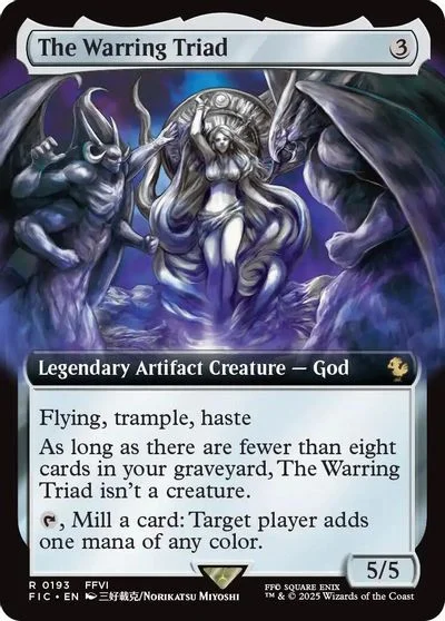 The Warring Triad [Extended Art Foil] #193