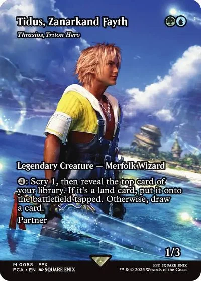Tidus, Zanarkand Fayth #58