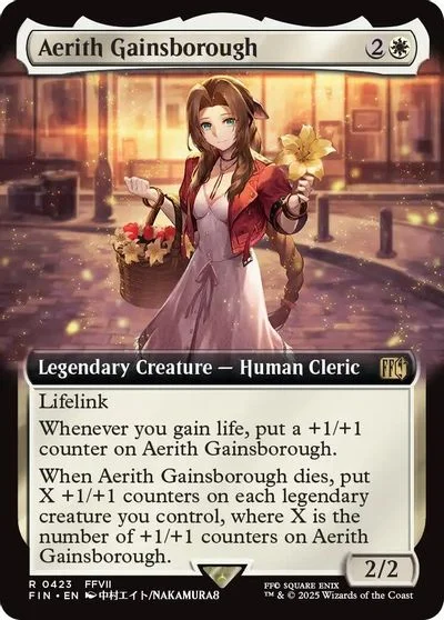 Aerith Gainsborough [Extended Art Foil] #423