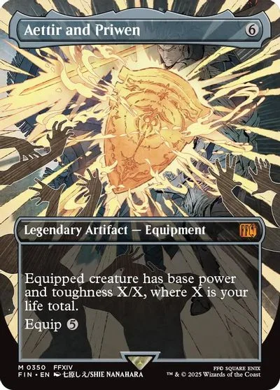 Aettir and Priwen [Borderless Foil] #350