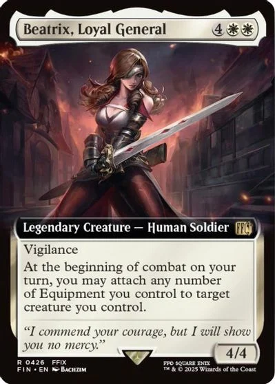 Beatrix, Loyal General [Extended Art Foil] #426