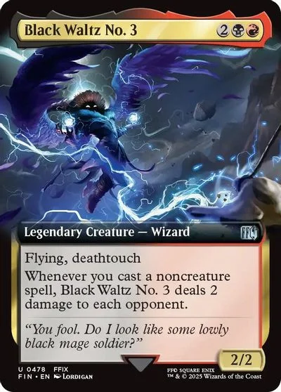 Black Waltz No. 3 [Extended Art Foil] #478