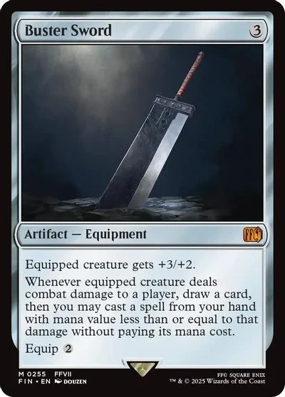 Buster Sword [Foil] #255