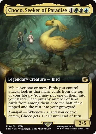 Choco, Seeker of Paradise [Extended Art Foil] #479