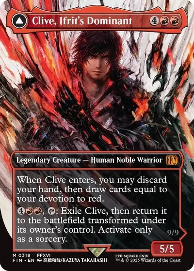 Clive, Ifrit's Dominant [Borderless] #318