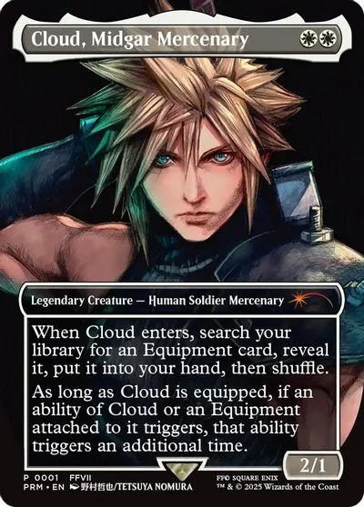 Cloud, Midgar Mercenary [Promo] #1