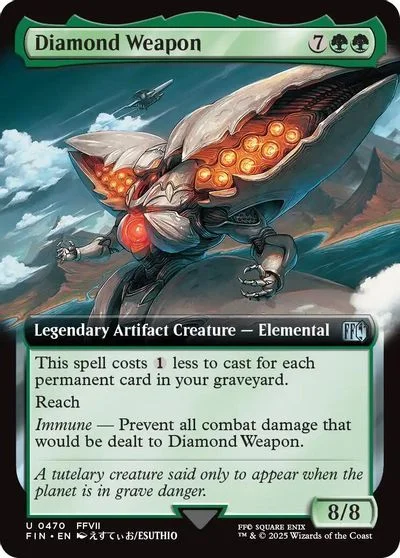 Diamond Weapon [Extended Art Foil] #470