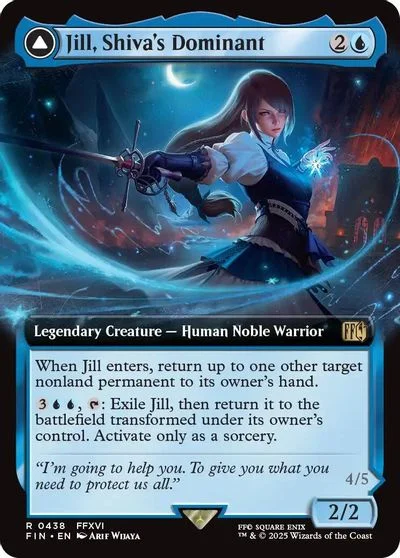 Jill, Shiva's Dominant [Extended Art Foil] #438