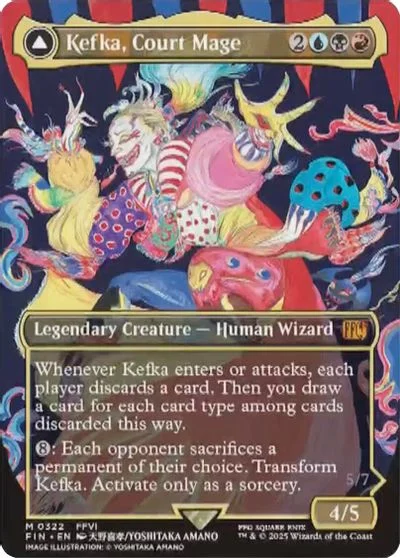 Kefka, Court Mage [Borderless] #322