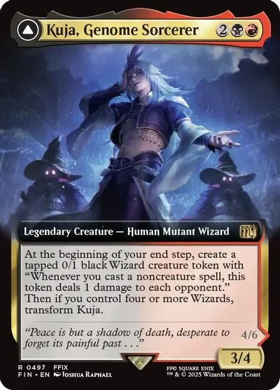 Kuja, Genome Sorcerer [Extended Art Foil] #497