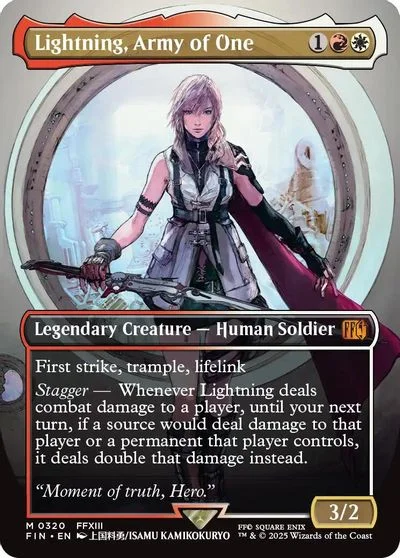 Lightning, Army of One [Borderless] #320