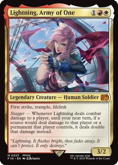 Lightning, Army of One [Foil] #233