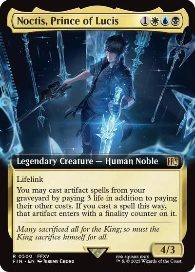 Noctis, Prince of Lucis [Extended Art Foil] #500