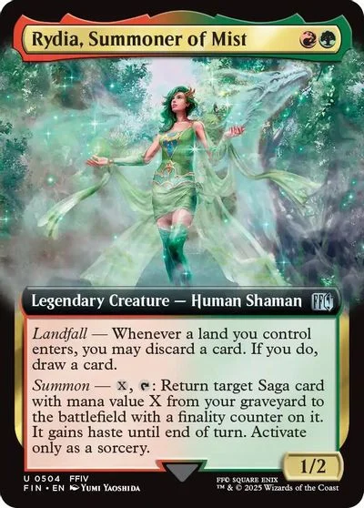 Rydia, Summoner of Mist [Extended Art Foil] #504