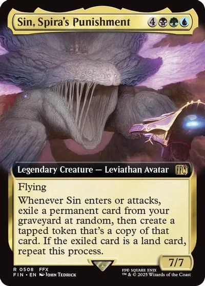 Sin, Spira's Punishment [Extended Art Foil] #508