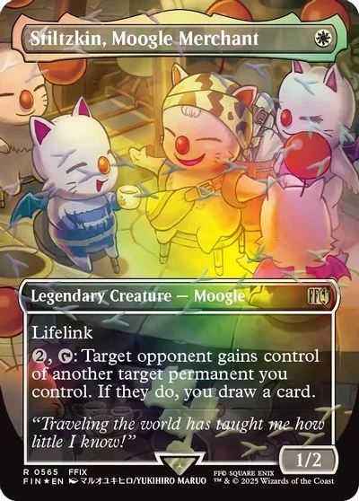Stiltzkin, Moogle Merchant [Borderless Foil] #565