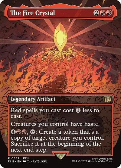 The Fire Crystal [Borderless Foil] #337