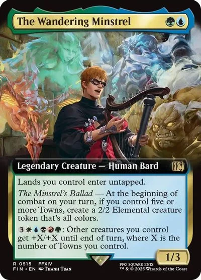 The Wandering Minstrel [Extended Art Foil] #515
