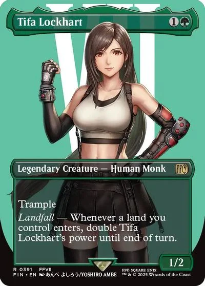 Tifa Lockhart [Borderless Foil] #391