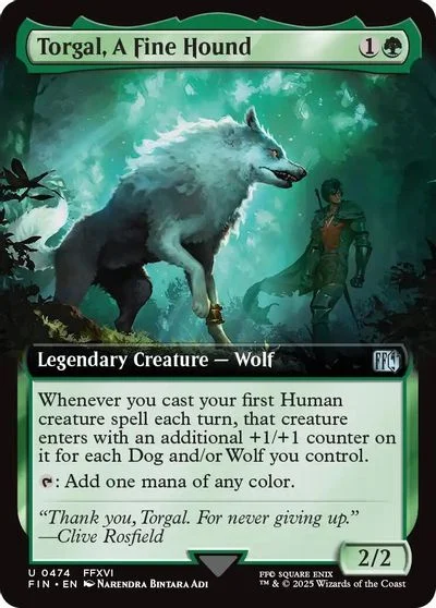 Torgal, A Fine Hound [Extended Art Foil] #474