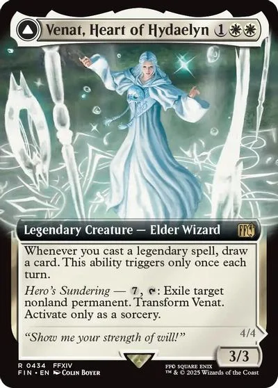 Venat, Heart of Hydaelyn [Extended Art Foil] #434