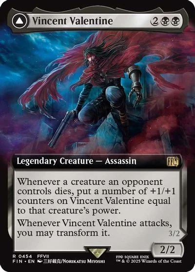 Vincent Valentine [Extended Art Foil] #454