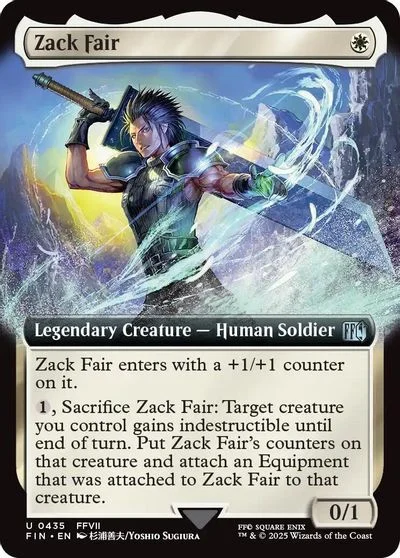 Zack Fair [Extended Art Foil] #435