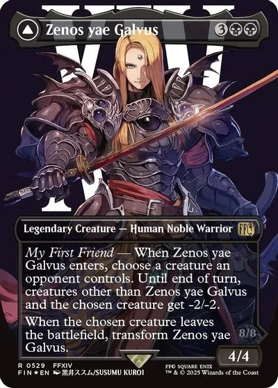 Zenos yae Galvus [Borderless Surge Foil] #529